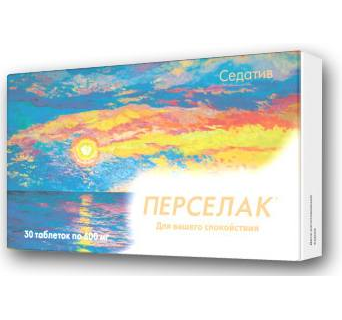 Перселак Седатив, таблетки 600 мг, 30 шт.