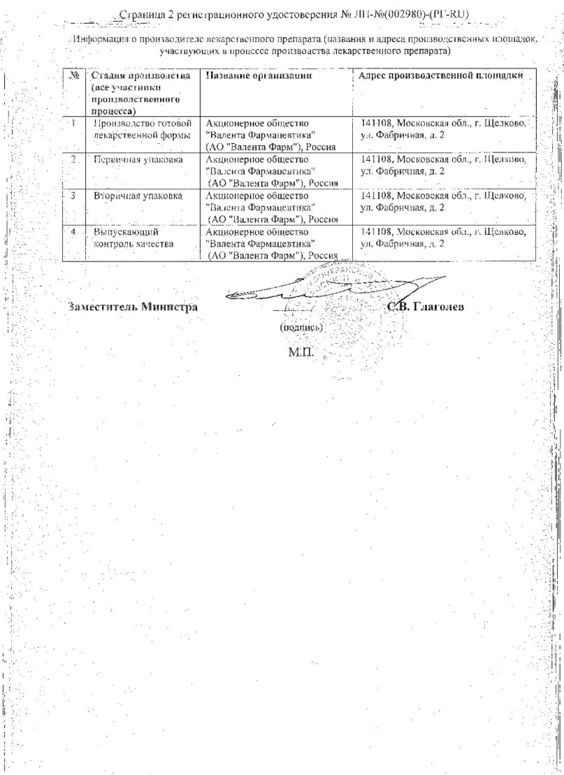 Сертификат на Эладис