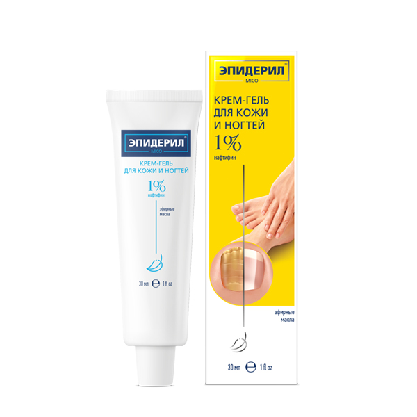 Эпидерил Mico, крем-гель для ухода за ногтями и кожей, туба 30 мл 