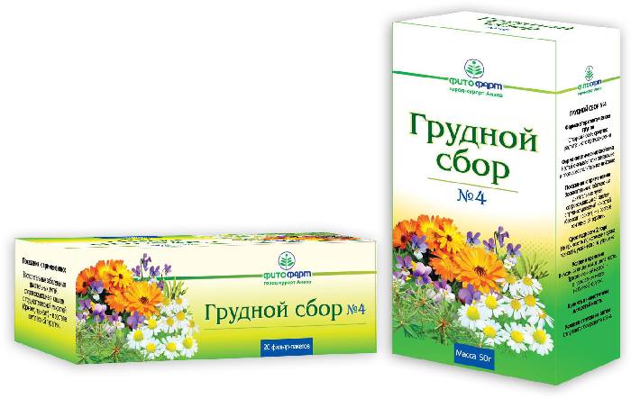Сбор Грудной №4 (Фитофарм), 50 г купить по цене 64 руб. в Рязани ...