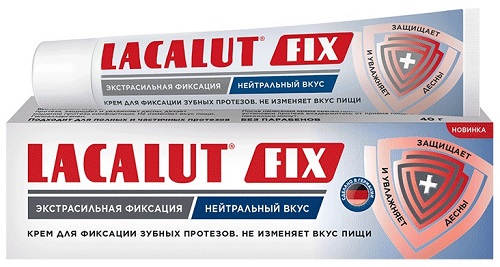 Лакалют Fix крем дфиксации протезов нейтральный вкус 70 г х1 441₽