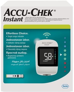 Глюкометр Accu-Chek Instant, набор купить по цене 1 591 руб. в Москве, инструкция, отзывы в интернет-аптеке Polza.ru