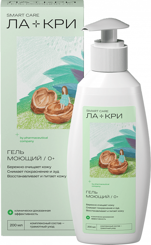 Ла-кри, гель моющий, 200 мл