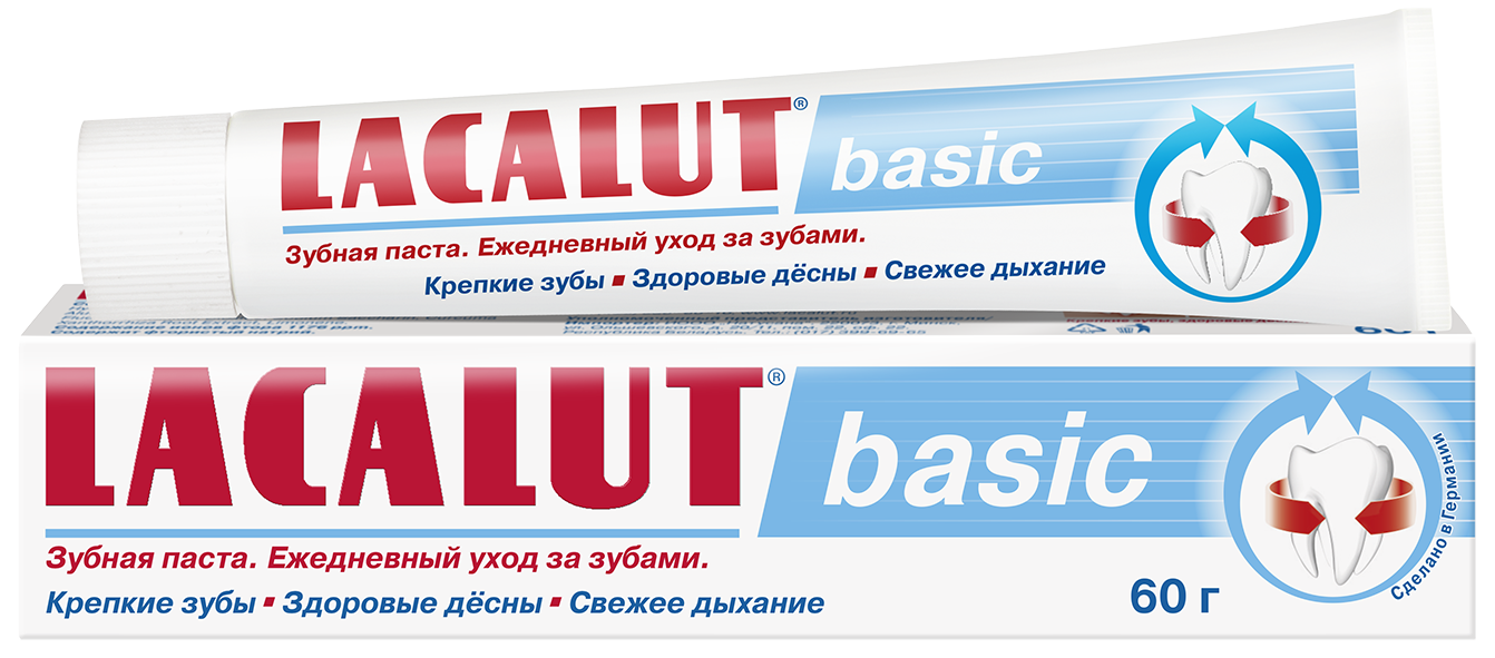 Лакалют Бейсик, зубная паста, 75 мл