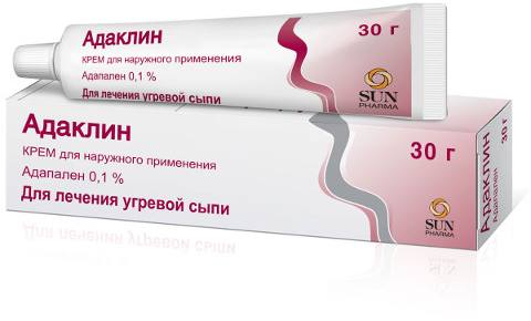 Адаклин, крем 0.1%, 30 г 