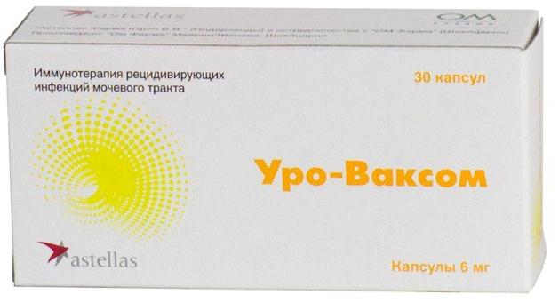 Уро-Ваксом, капсулы 6 мг, 30 шт. (арт. 176828)