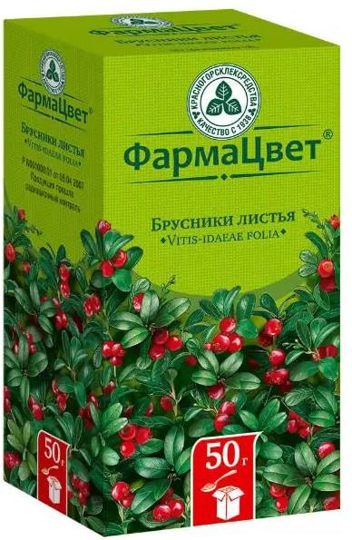 Брусники листья, 50 г 