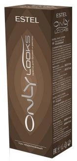 Estel Only Looks, краска для бровей и ресниц, тон коричневый, 50 мл