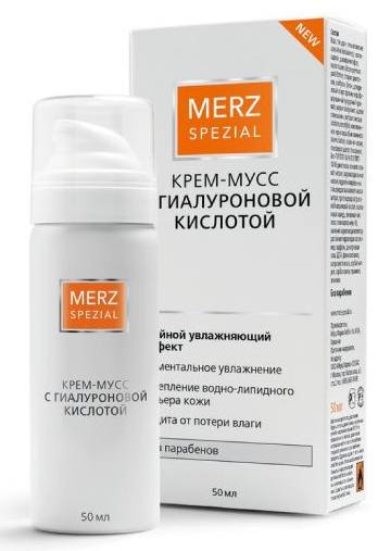 Мерц Специаль, крем-мусс с гиалуроновой кислотой, 50 мл