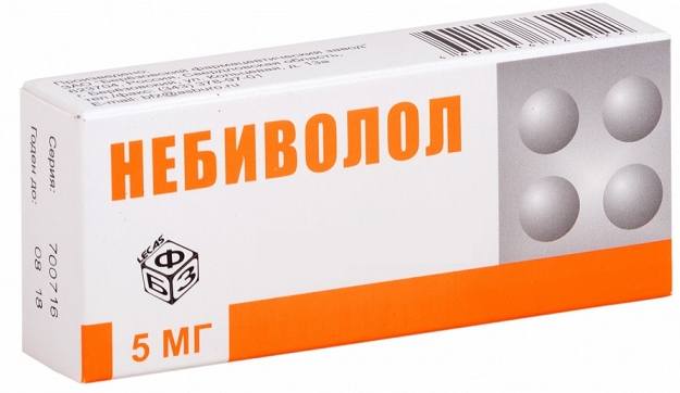 Небиволол, таблетки 5 мг, 30 шт. 