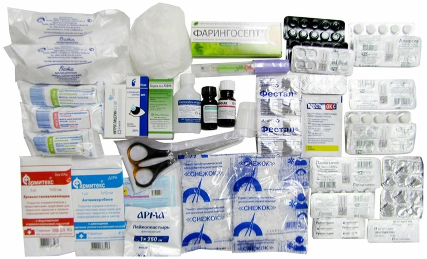 Аптечка первой помощи Фэст офисная, 1 шт.