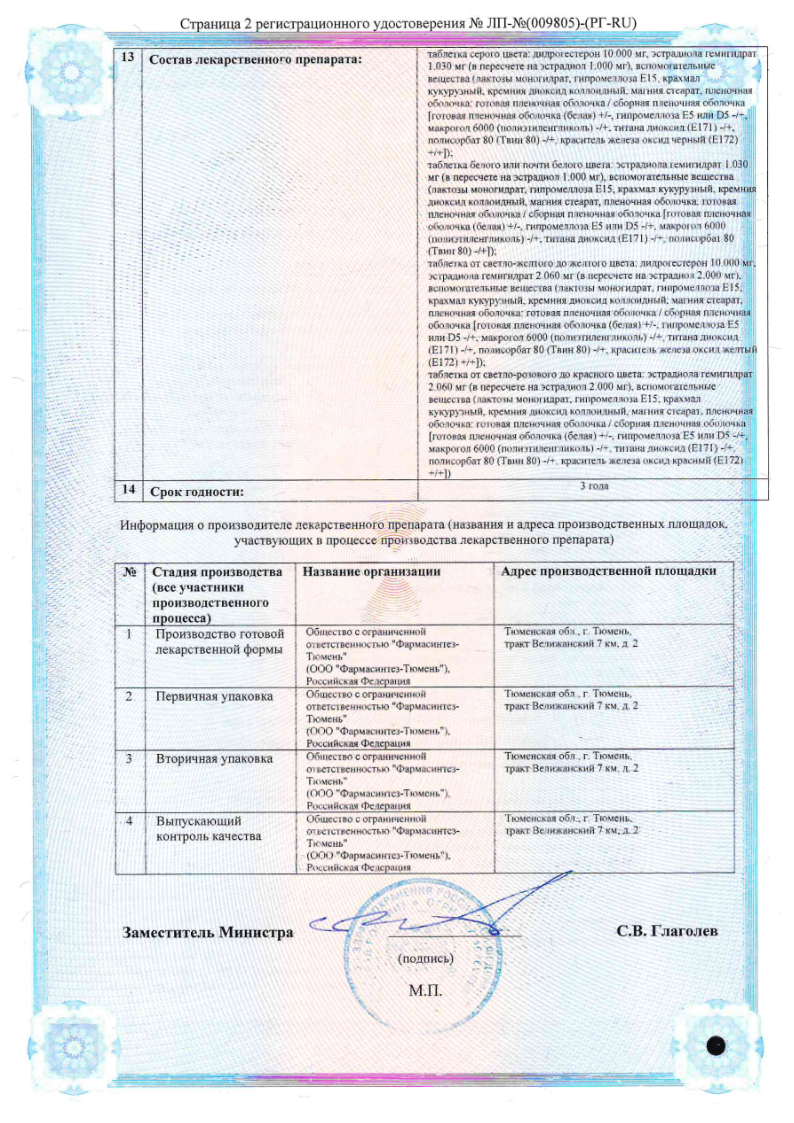 Сертификат на 