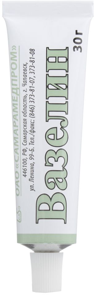 Упаковка препарата Вазелин, мазь 30 г