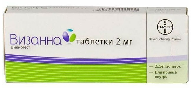 Визанна, таблетки 2 мг, 28 шт. 