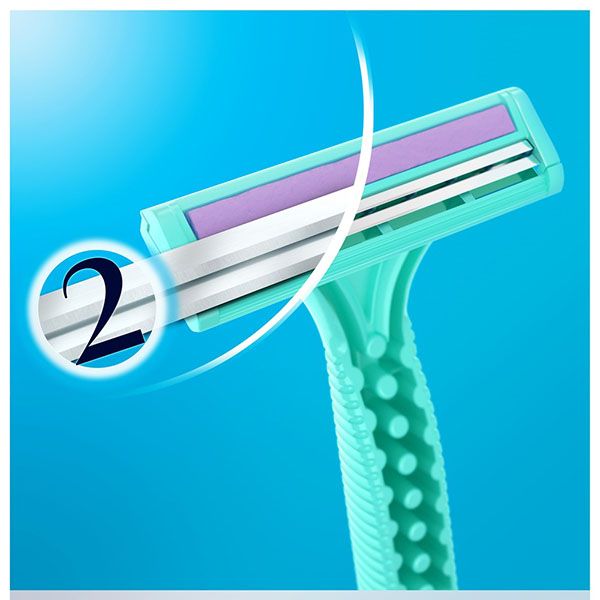Gillette Simply Venus 2, бритва безопасная одноразовая, 2 шт.