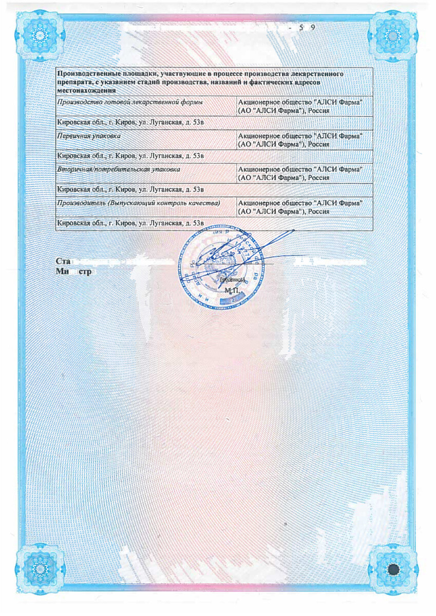 Сертификат на Домперидон