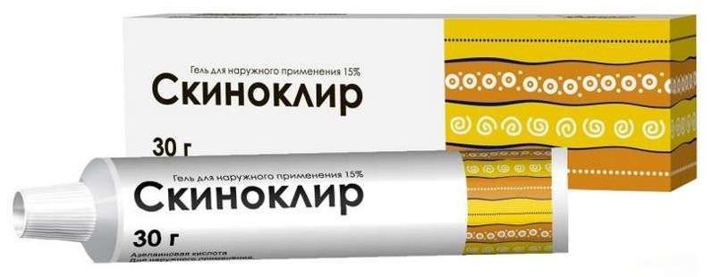 Скиноклир, гель 15%, 30 г купить по цене 732 руб. в Москве, инструкция ...
