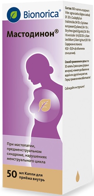 Мастодинон, капли 50 мл 