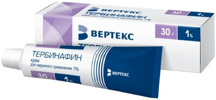 Тербинафин, крем 1%, 30 г 