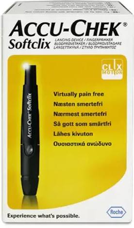  Accu-Chek Софтликс, ручка для прокалывания пальца (с 25 ланцетами)