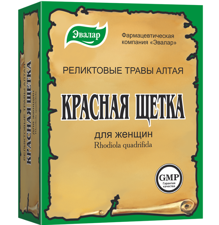 Красная щетка, 30 гр.