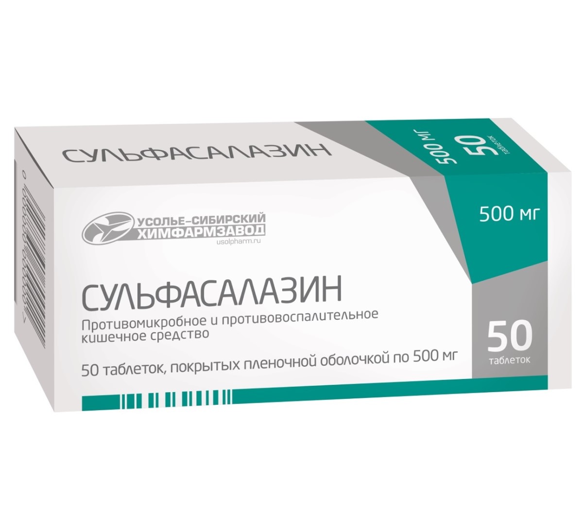 Сульфасалазин, таблетки покрытые пленочной оболочкой 500 мг, 50 шт. купить по цене 354 руб. в Москве, инструкция, отзывы в интернет-аптеке Polza.ru