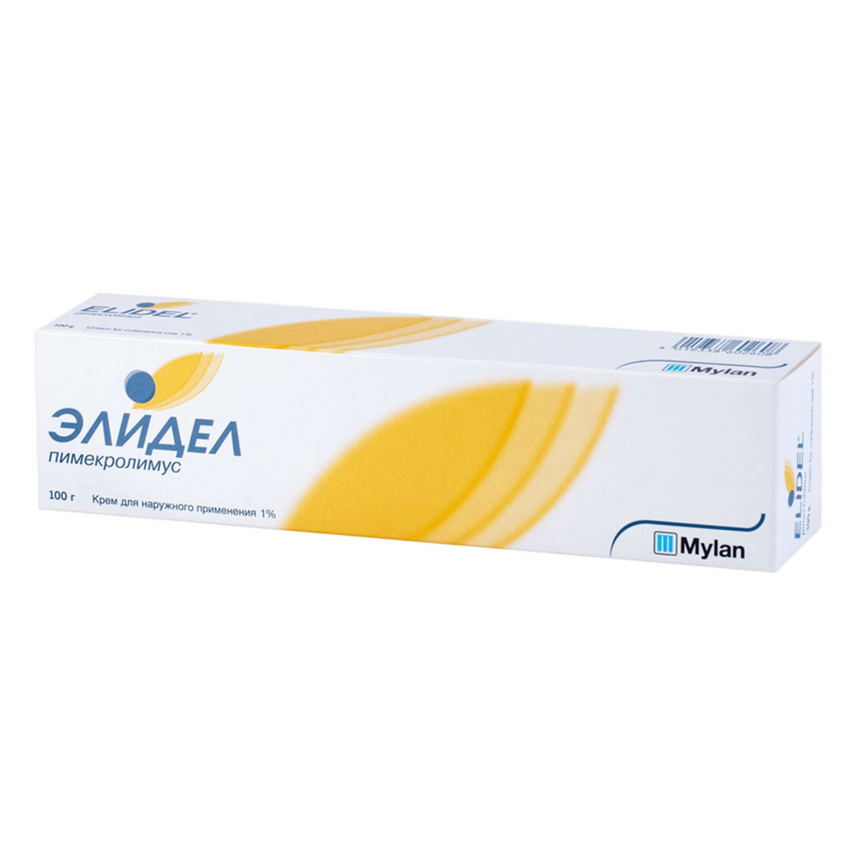 Упаковка препарата Элидел, крем 1%, 100 г