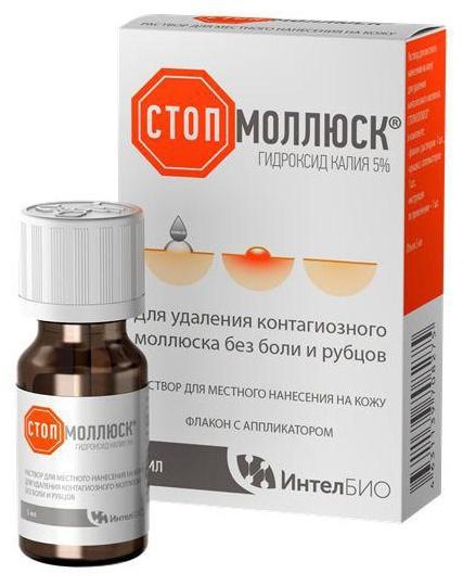 Стопмоллюск, раствор 5 мл, 1 шт. 