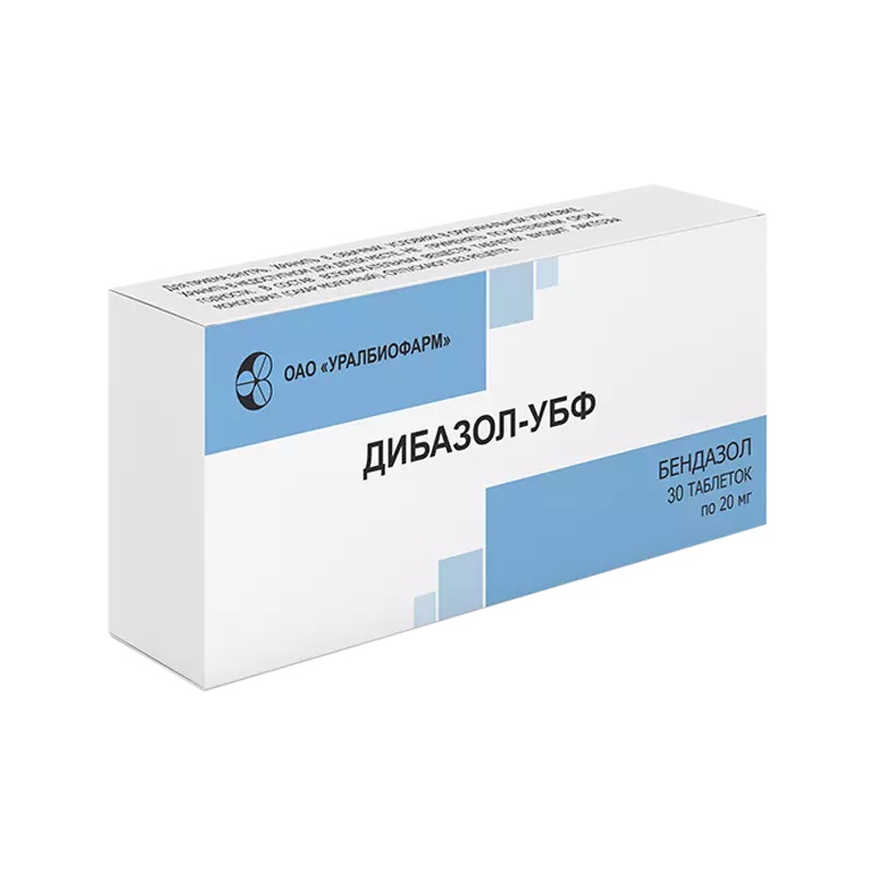 Дибазол-УБФ, таблетки 20 мг, 30 шт. купить по цене 121 руб. в Краснодаре, инструкция, отзывы в интернет-аптеке Polza.ru