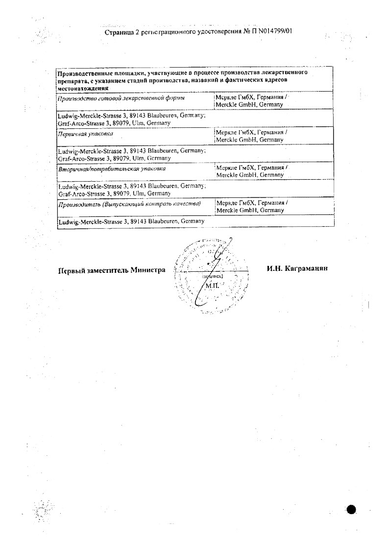 Сертификат на Ринонорм