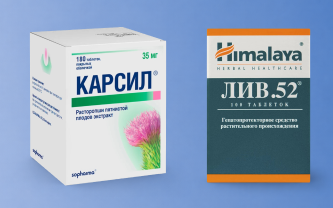 Фото Лив 52 или Карсил - что лучше для печени?