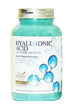 Eco Branch, сыворотка ампульная с гиалуроновой кислотой, 250 мл