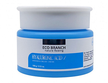 Eco Branch, крем интенсивный увлажняющий С гиалуроновой кислотой, 100 мл