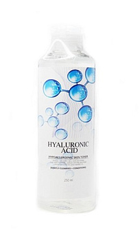 Eco Branch Глубокоувлажняющий тонер с гиалуроновой кислотой Hyaluronic Acidn Hypoallergenic skin toner, 250 мл