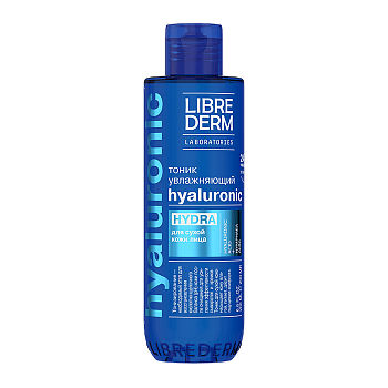Librederm HYDRA, гиалуроновый тоник увлажняющий для сухой кожи 200 мл