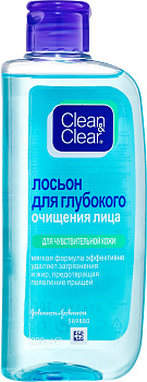 Clean & Clear лосьон д/глуб. очищ д/чувств. кожи 200 мл. х1
