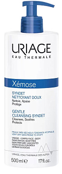 Uriage Xemose Syndet, гель мягкий очищающий, флакон- помпа, 500 мл, 1 шт.