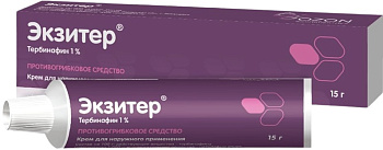 Экзитер, крем 1%, 15 г 