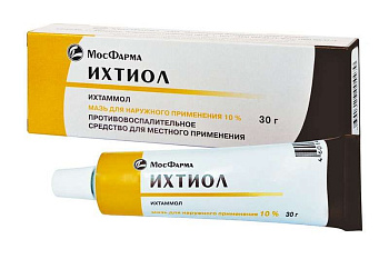 Ихтиол, мазь 10% (Московская фармацевтическая фабрика), 30 г 