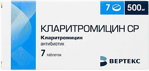 Фото Кларитромицин