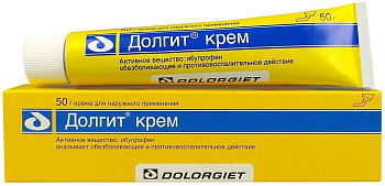 Долгит, крем 5%, 50 г 
