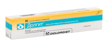 Долгит, гель 5%, 50 г 