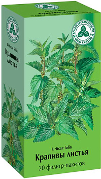 Крапивы листья, пакетики 1.5 г, 20 шт. 
