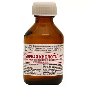 Фото Борная кислота