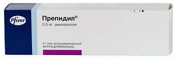Препидил, гель 0.5 мг, 3 г 