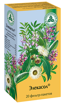 Сбор Элекасол, пакетики 2 г, 20 шт. 