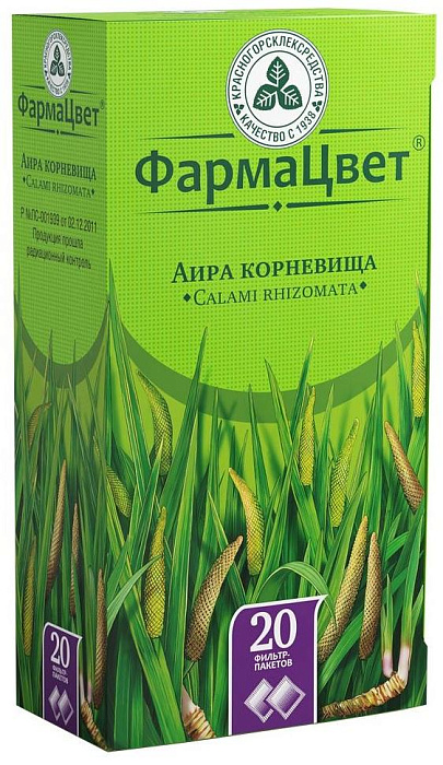 Аира корневища, пакетики 1.5 г, 20 шт. 