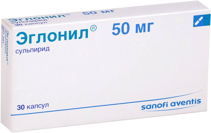 Эглонил, капсулы 50 мг, 30 шт. 