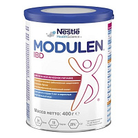 Фото Modulen IBD, смесь для энтерального питания (нейтральный вкус) 400 г