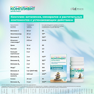 Фото Компливит Антистресс